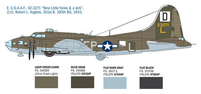 B-17F Flying Fortress - 1/72 Scale - Italeri - IT1487