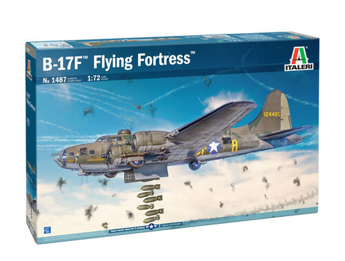 B-17F Flying Fortress - 1/72 Scale - Italeri - IT1487