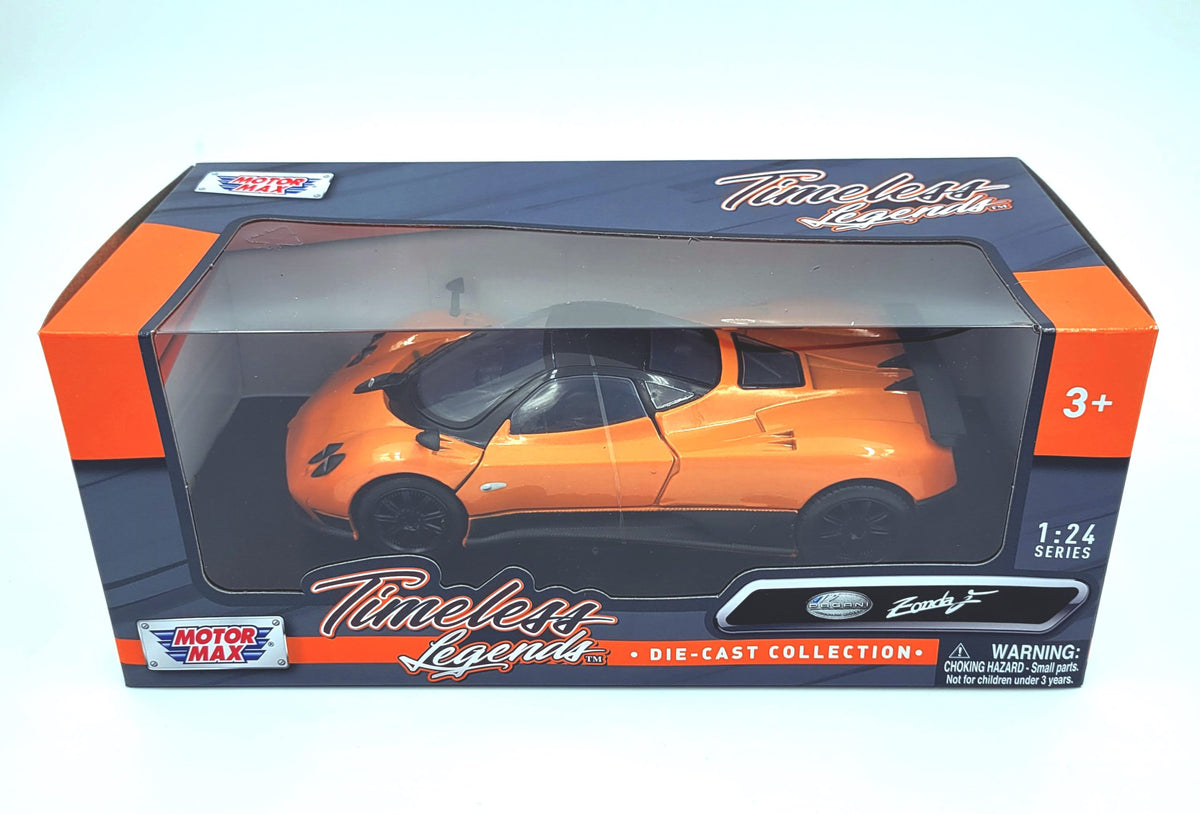Pagani Zonda F Orange - 1/24 Scale - MotorMax - MOT73369