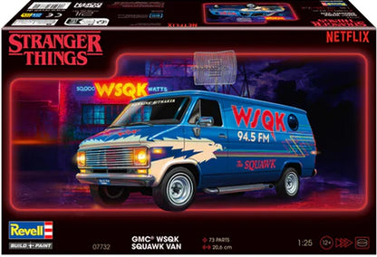 GMC WSQK Squawk Van "Stranger Things" - 1/24 Scale - Revell - REV07732