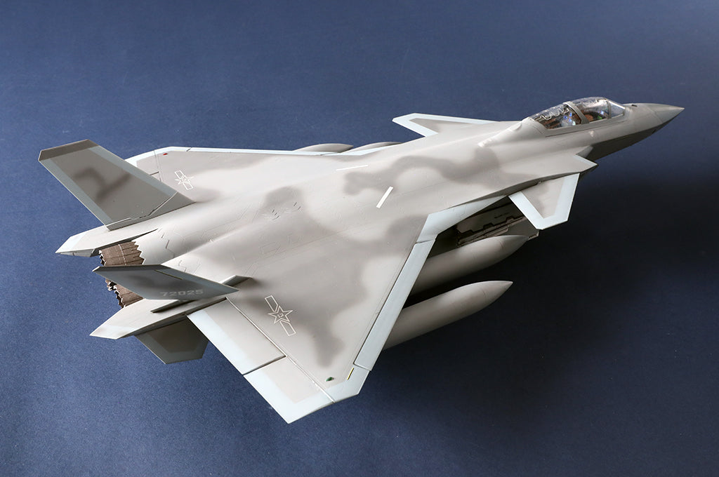 Chinese J-20S Mighty Dragon - 1/48 Scale - Trumpeter - TRU05864