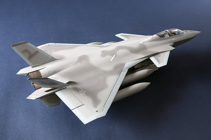 Chinese J-20S Mighty Dragon - 1/48 Scale - Trumpeter - TRU05864