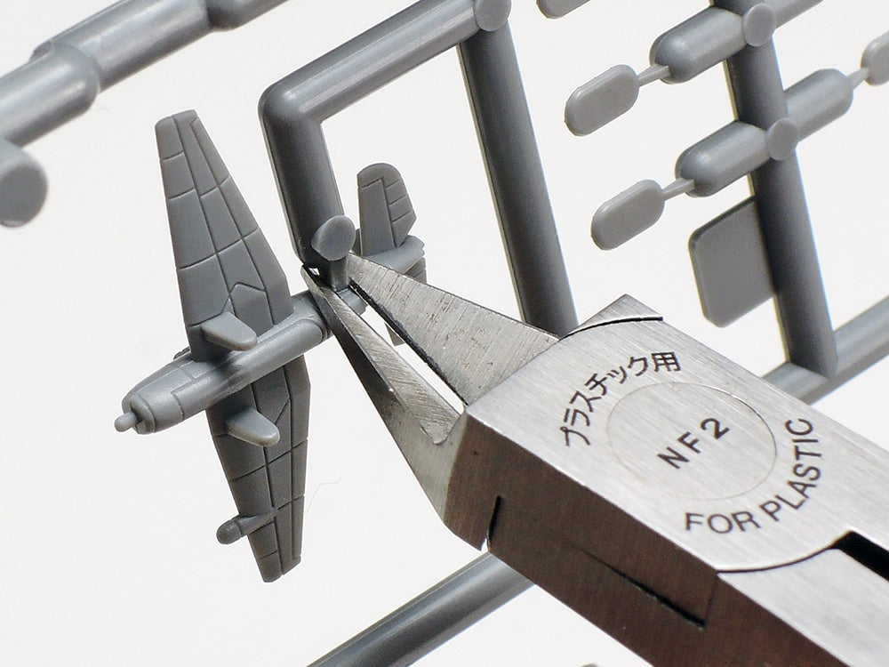 Sharp Pointed Side Cutter for Plastic (Slim Jaw) - Tamiya - TAM74123