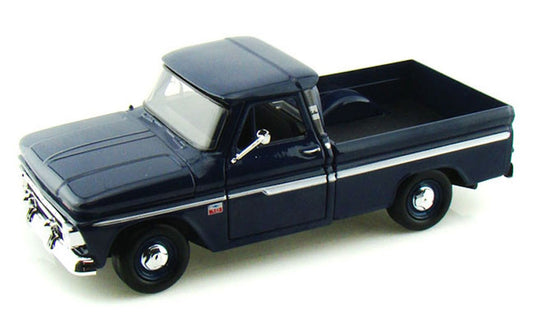 Chevy C10 Fleetside with Caravan 1966 - 1/24 Scale - MotorMax - MOT75200/73355