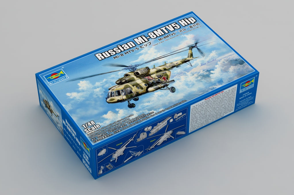 Russian MI-8MTV5 HIP - 1/48 Scale - Trumpeter - TRU05853