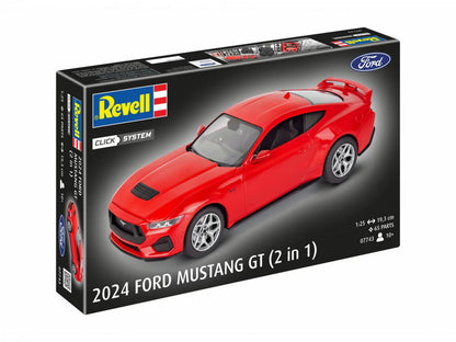2024 Ford Mustang GT (Easy Click) - 1/25 Scale - Revell - REV07743