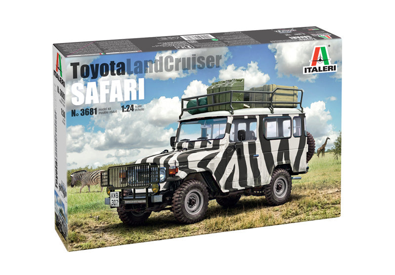 Toyota Land Cruiser Safari - 1/24 Scale - Italeri - IT3681