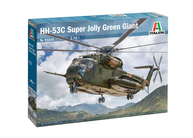HH-53C Super Jolly Green Giant - 1/72 Scale - Italeri - IT91035
