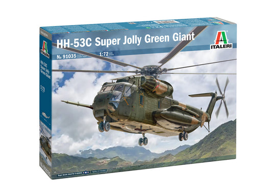 HH-53C Super Jolly Green Giant - 1/72 Scale - Italeri - IT91035