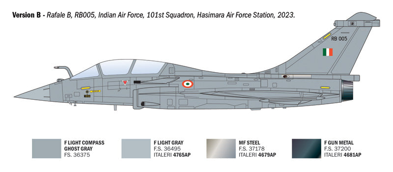 Rafale B - 1/72 Scale - Italeri - IT90092