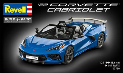 Chevrolet Corvette C8 Cabriolet - 1/25 Scale - Revell - REV07750