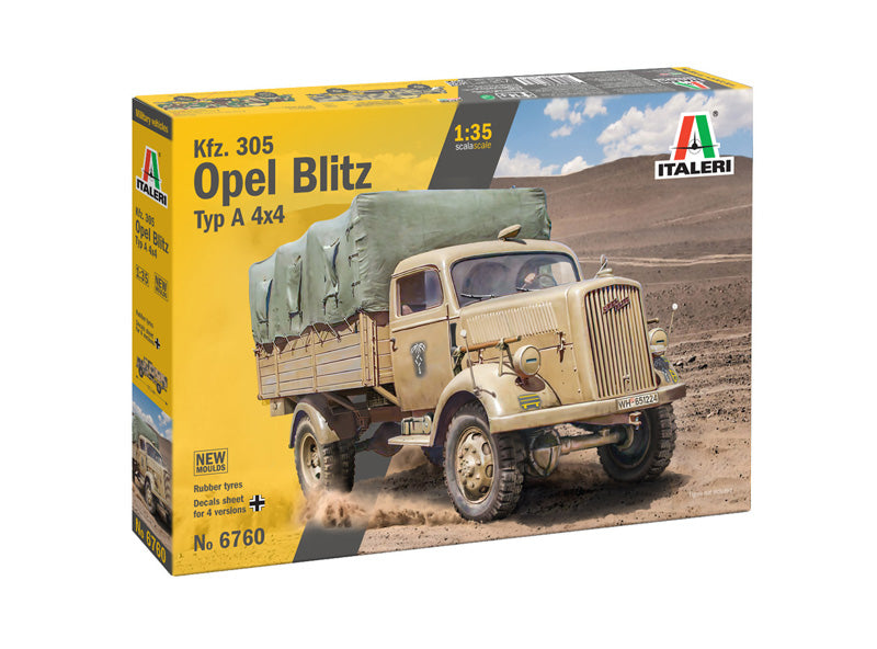 Kfz. 305 Opel Blitz Type A 4x4 - 1/35 Scale - Italeri - IT6760