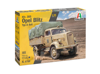 Kfz. 305 Opel Blitz Type A 4x4 - 1/35 Scale - Italeri - IT6760