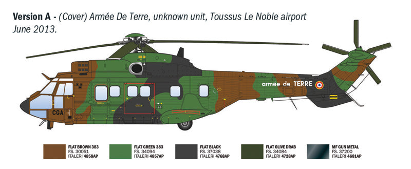 AS332 Super Pums - 1/72 Scale - Italeri - IT91096