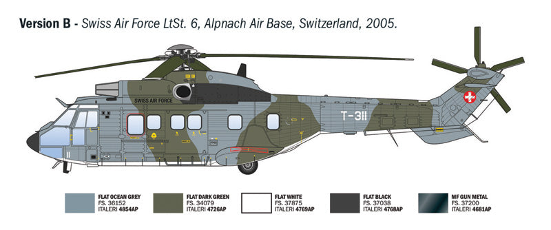 AS332 Super Pums - 1/72 Scale - Italeri - IT91096