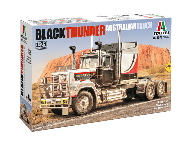 Black Thunder Australian Truck - 1/24 Scale - Italeri - IT90727