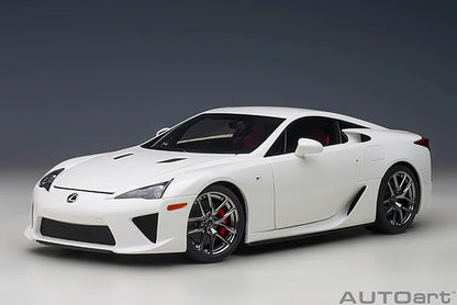 Lexus LFA Whitest White - 1/18 Scale - Auto Art - AA78850