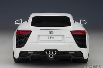 Lexus LFA Whitest White - 1/18 Scale - Auto Art - AA78850
