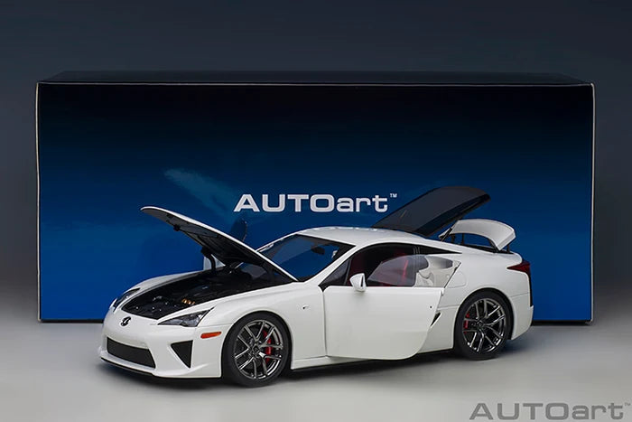 Lexus LFA Whitest White - 1/18 Scale - Auto Art - AA78850