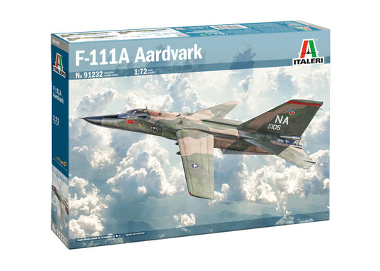 F-111A Aardvark - 1/72 Scale - Italeri - IT91232