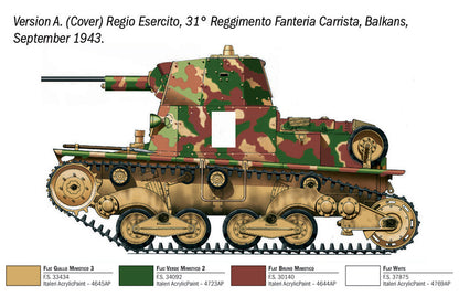 Carro Armato L6/40 - 1/35 Scale - Italeri - IT96553