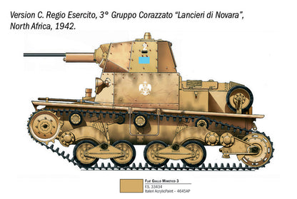 Carro Armato L6/40 - 1/35 Scale - Italeri - IT96553