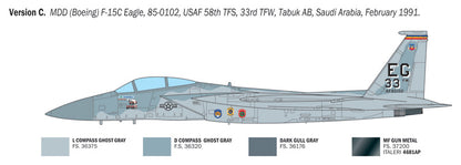MD F-15C Eagle 1/48 Scale - Italeri - IT92763