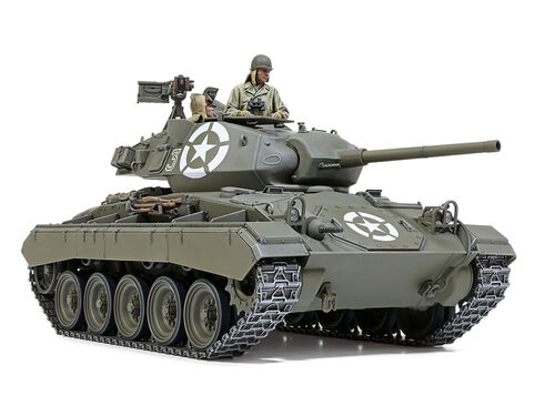 US Light Tank M24 Chaffee European Theater - 1/35 Scale - Tamiya - TAM35391