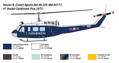 AB-205 / UH-1D "SAR" - 1/48 Scale - Italeri - IT2845