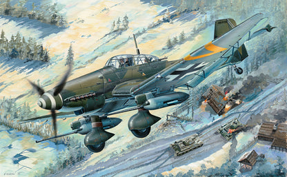 Junkers JU-87G-2 Stuka - 1/32 Scale - Trumpeter - TRU03218