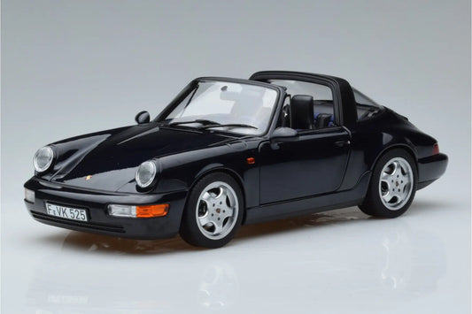 PORSCHE 911 CARRERA 4 TARGA 1991 BLUE METALLIC 1/18 Scale NOREV MTDNOR187340