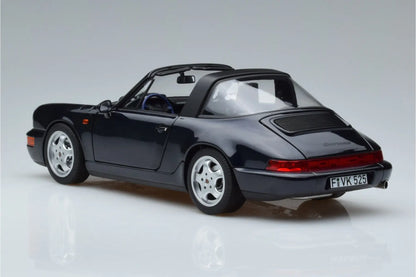 PORSCHE 911 CARRERA 4 TARGA 1991 BLUE METALLIC 1/18 Scale NOREV MTDNOR187340