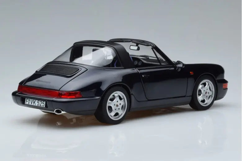 PORSCHE 911 CARRERA 4 TARGA 1991 BLUE METALLIC 1/18 Scale NOREV MTDNOR187340