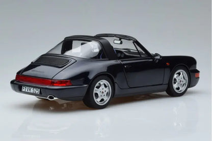 PORSCHE 911 CARRERA 4 TARGA 1991 BLUE METALLIC 1/18 Scale NOREV MTDNOR187340
