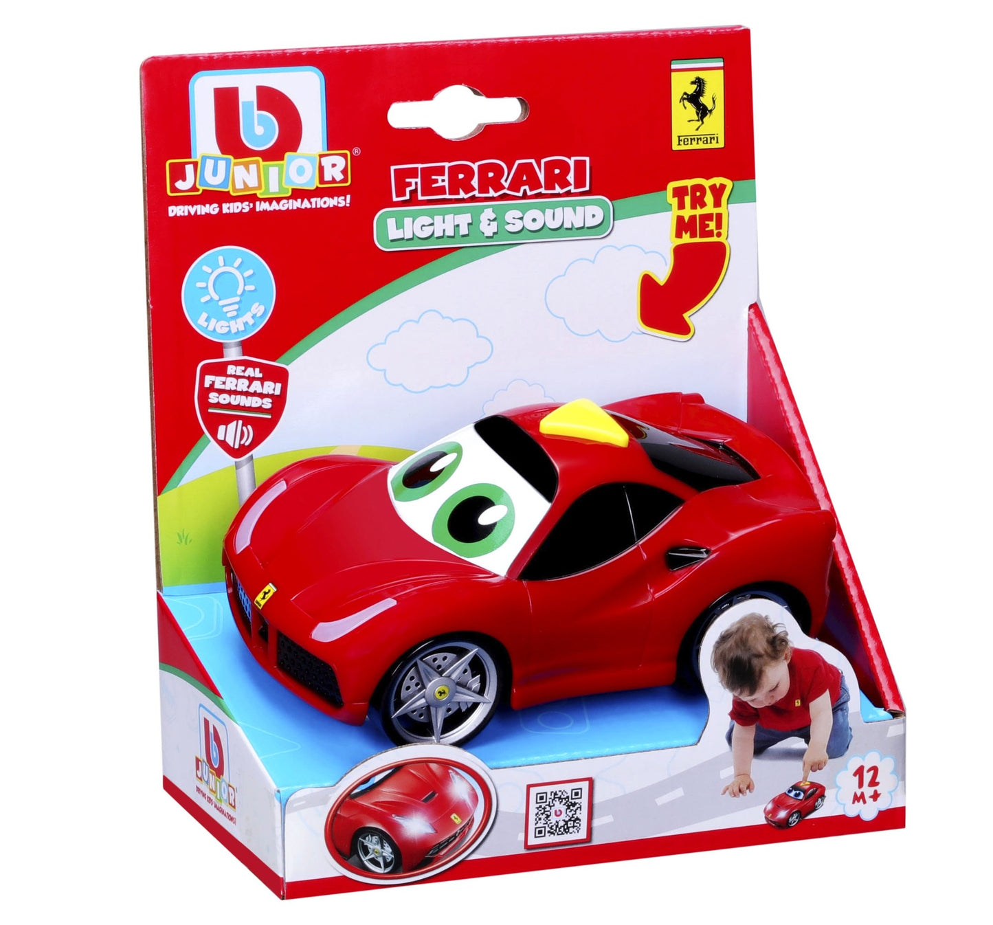 Light & Sound - Ferrari 488 GTB Bb Junior Bur16-81002