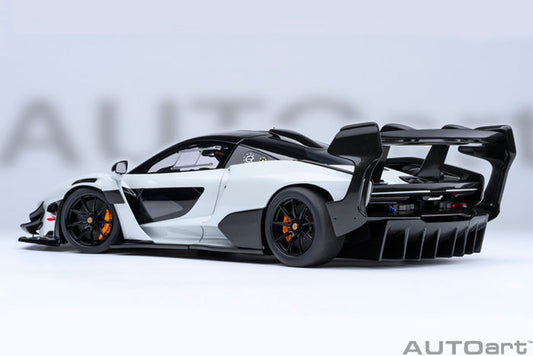 McLaren Senna GTR Silica White - 1/18 Scale - Auto Art - AA81953