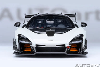 McLaren Senna GTR Silica White - 1/18 Scale - Auto Art - AA81953