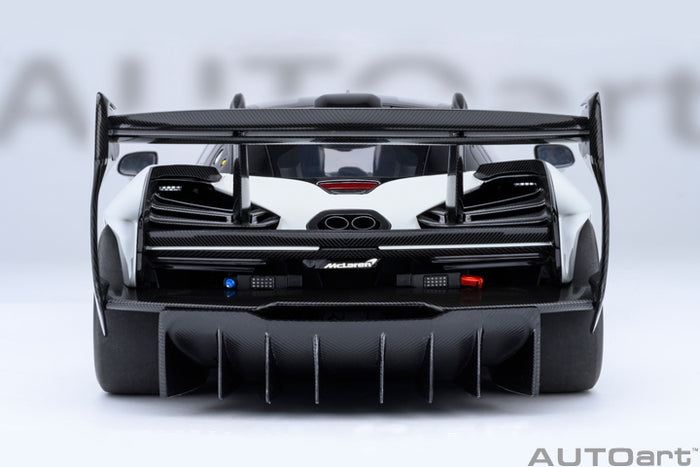 McLaren Senna GTR Silica White - 1/18 Scale - Auto Art - AA81953