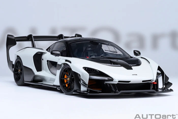 McLaren Senna GTR Silica White - 1/18 Scale - Auto Art - AA81953