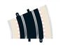 Radius 3 Curve 22.5 Degrees x 2 - 1/32 Scale - Scalextric - SCAC8204