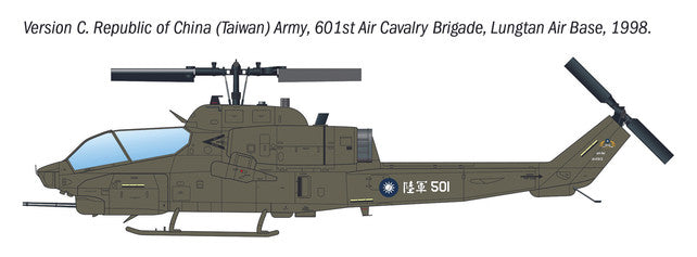 AH-1W Super Cobra - 1/72 Scale - Italeri - IT90160