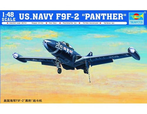F9F-2 Panther - 1/48 Scale - Trumpeter - TRU02832