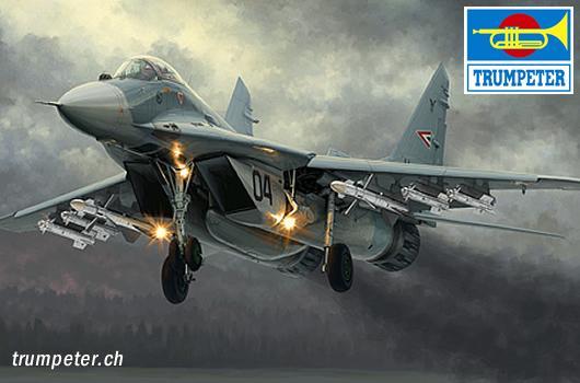 MIG-29A Fulcrum (IZDELIYE 9.12) - 1/72 Scale - Trumpeter - TRU01674
