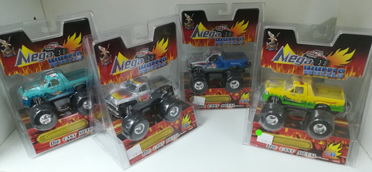 Mega Wheels Monster Trucks 1/43 Scale Yatming 94343