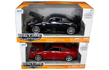 Nissan GT-R (R35) Black Bigtime Kustoms 2009 - 1/24 Scale - Jada - JAD96811B