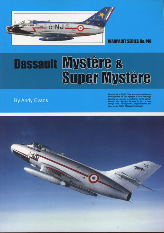 Dassault Mystere & Super Mystere - Warpaint no 148 9781916759275