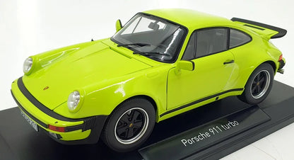 PORSCHE 911 TURBO 3,0 LIGHT GREEN 1976 1/18 Scale NOREV MTDNOR187666
