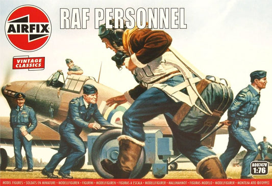 R.A.F Personnel 1/76 Scale A00747V