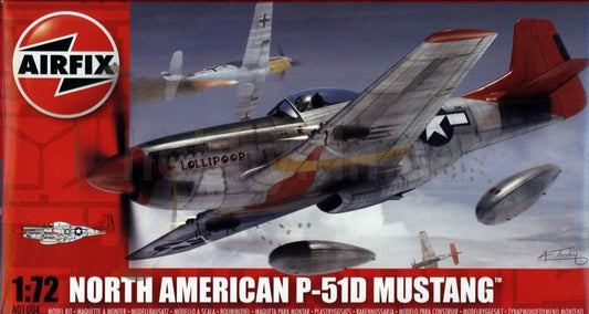 North American P-51D Mustang 1/72 Scale Airfix A01004