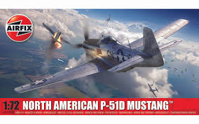 North American P-51D Mustang - 1/72 Scale Airfix A01004B